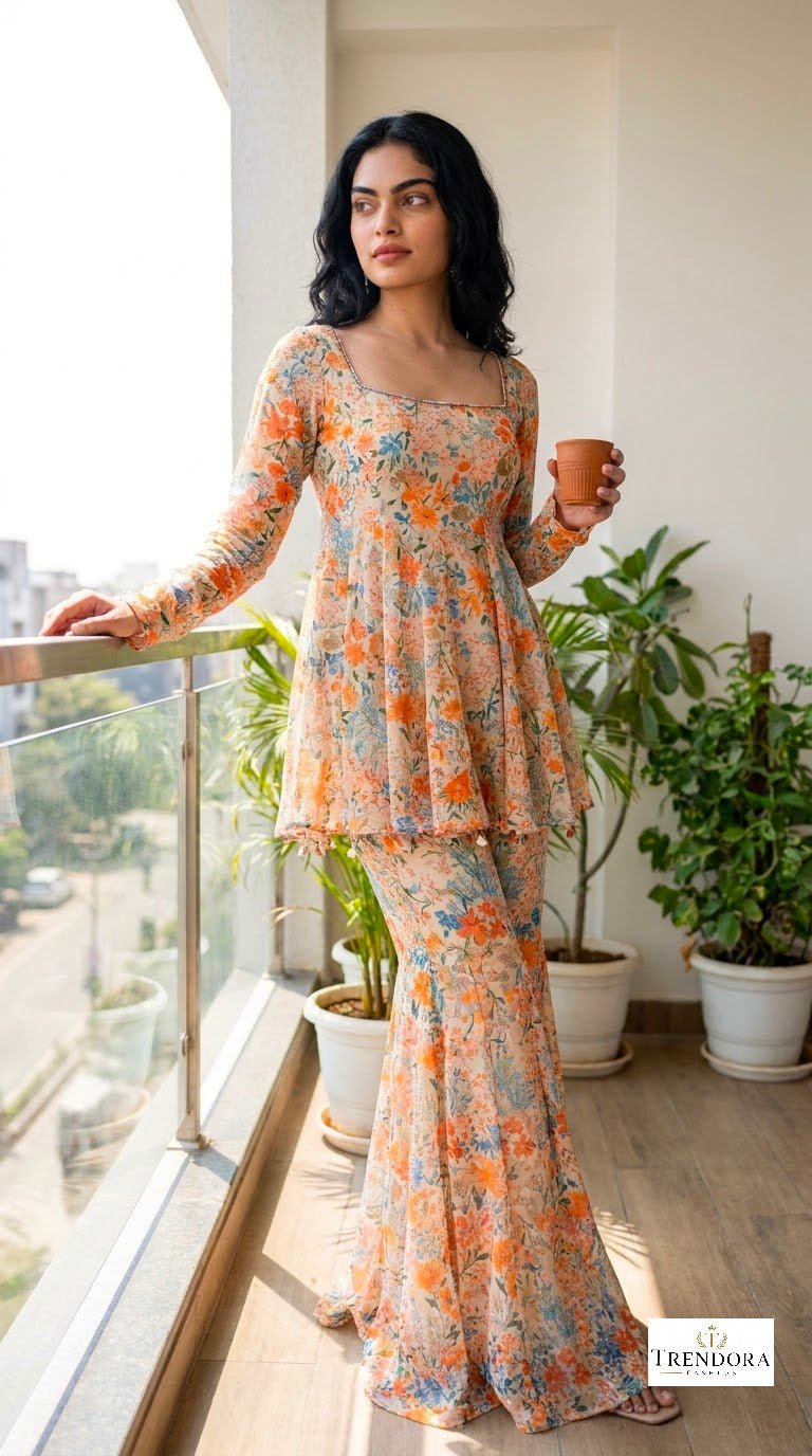 Floral Flare Co-Ord Set