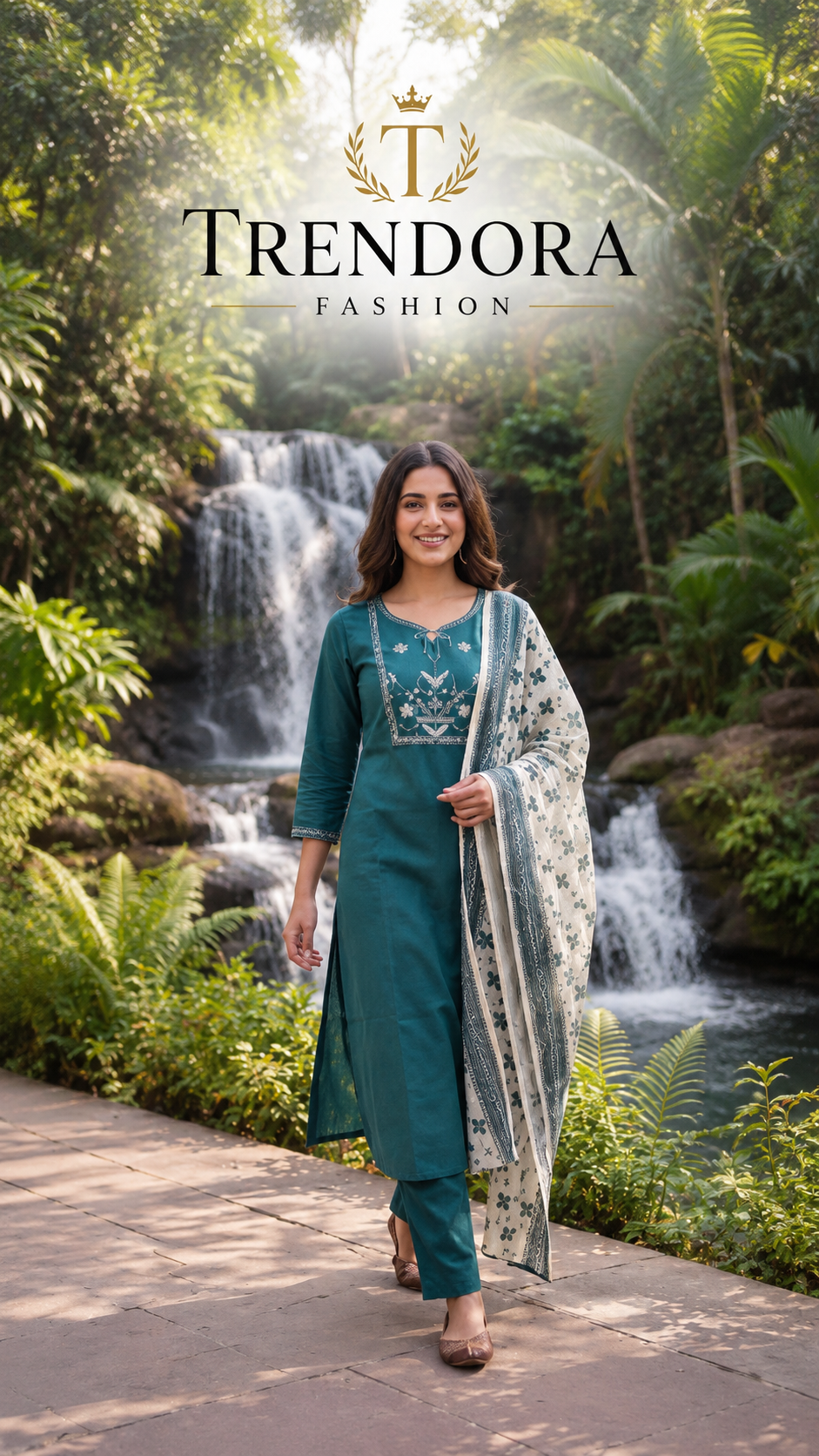 Emerald Serenity 3-Piece Suit Set 💚