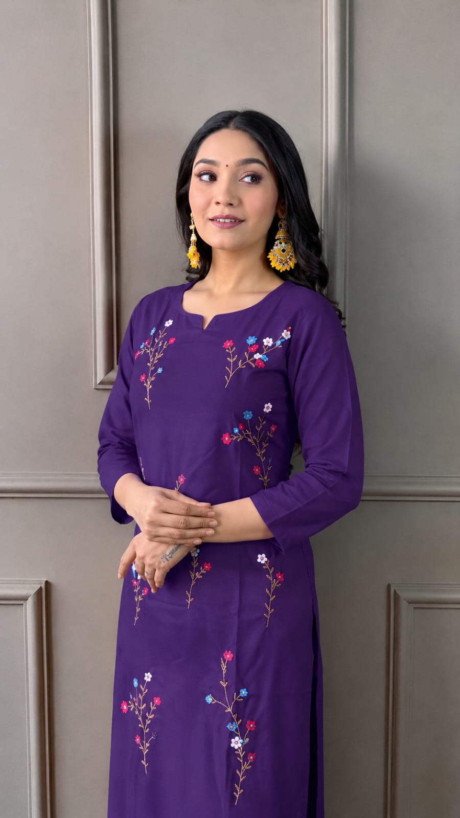 Lavender Luxe Embroidered Set