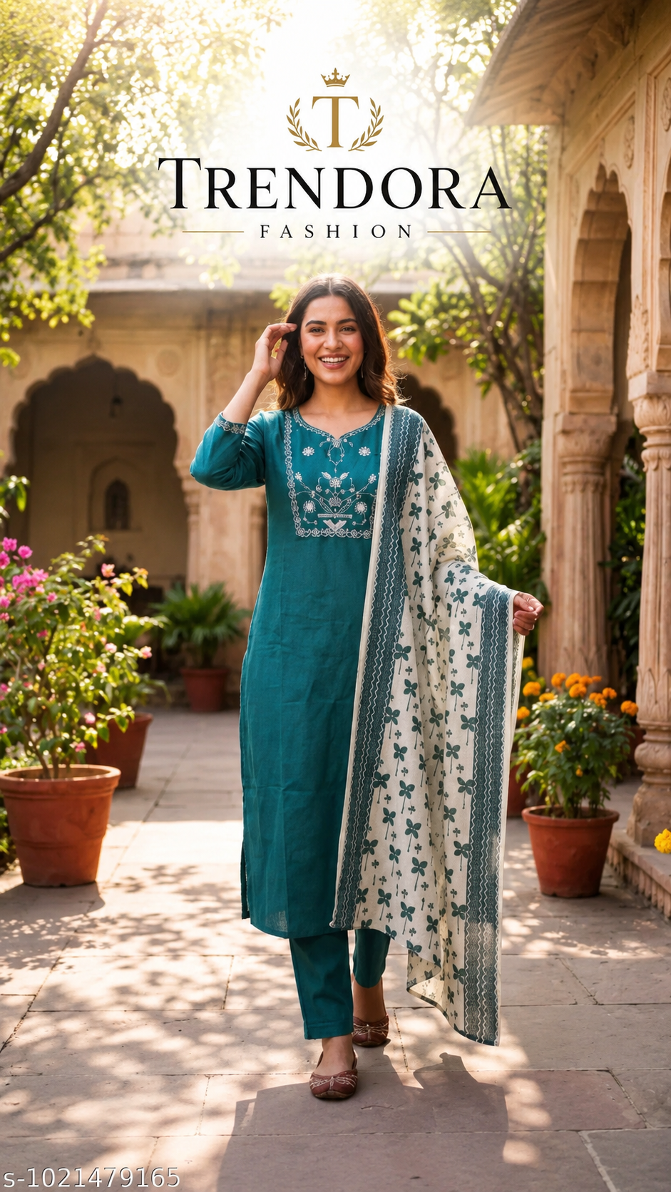 Emerald Serenity 3-Piece Suit Set 💚