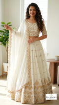 Royal Elephant Embroidered Lehenga Set